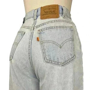 Levi’s Vintage 90s Orange Tab 912 Slim Fit Light Wash Jeans Size 14 Reg